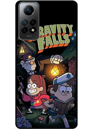 Силіконовий чохол бампер для xiaomi poco x4 pro 5g з малюнком гравіті фолз gravity falls