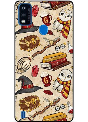 Чохол силіконовий бампер для zte blade a51 з картинкою gryffindor ґрифіндор гаррі поттер harry potter