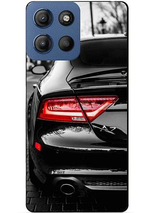 Силіконовий чохол бампер для motorola moto g15 з малюнком audi ауді машина авто