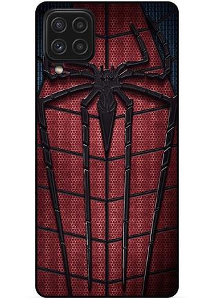 Силіконовий чохол бампер для samsung a12 з картинкою людина-павук spider man