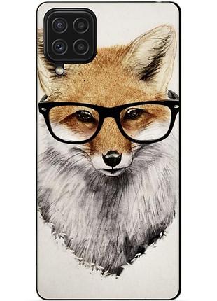 Чехол силиконовый бампер для huawei p40 lite с рисунком лиса