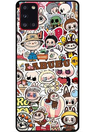 Силиконовый чехол бампер для samsung m51 с картинкой лабубу labubu