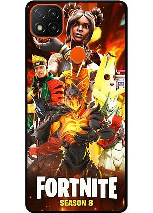 Силіконовий чохол бампер для zte blade 20 smart з малюнком fortnite marvel фортнайт марвел