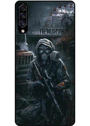 Чехол силиконовый бампер для samsung m20 с картинкой stalker сталкер