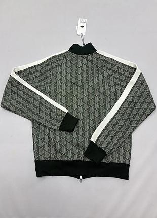 Олімпійка lacoste jacquard zip track jacket monogram patterned 3