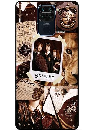 Чехол силиконовый бампер для xiaomi redmi note 9 с картинкой гарри поттер harry potter