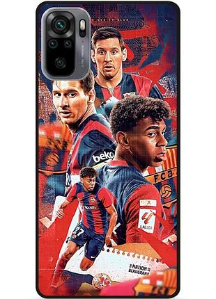 Силіконовий чохол бампер для xiaomi redmi note 10s з малюнком ламин ямаль lamine yamal messi
