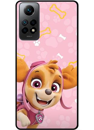 Силіконовий чохол бампер для xiaomi redmi note 12 pro з малюнком щенячий патруль