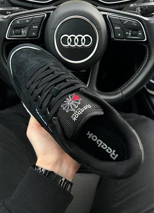 Reebok classic m black white 8
