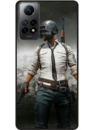 Силіконовий чохол бампер для xiaomi redmi note 12 pro з малюнком pubg пабг