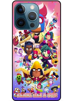 Силіконовий чохол бравл старс brawl stars для xiaomi samsung motorola nokia iphone zte oppo realme vivo бравл старс 11