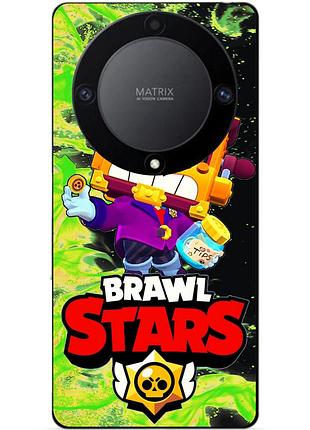 Силіконовий бампер чохол для huawei honor magic 6 lite з героєм бравл гриф