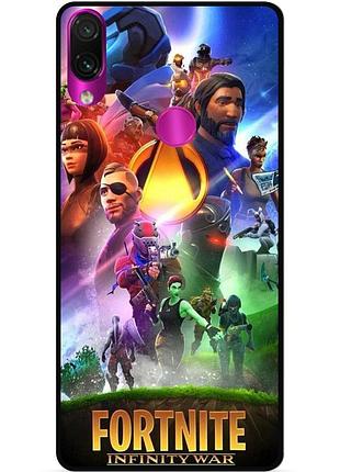 Силіконовий чохол бампер для huawei honor 10i з малюнком fortnite фортнайт