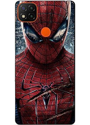 Силіконовий чохол бампер для xiaomi redmi 9c людина-павук spider man