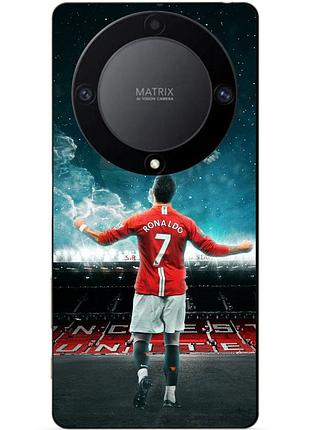 Силіконовий чохол бампер для huawei honor magic 6 lite з малюнком роналдо мю ronaldo