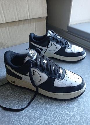 Кросівки шкіряні nike air force 1 low 07 panda 2022