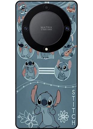 Силіконовий бампер чохол для huawei honor magic 6 lite з картинкою стіч stitch
