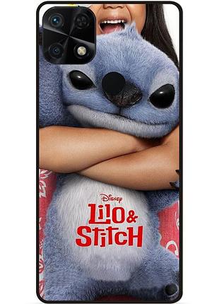 Силіконовий бампер чохол для xiaomi redmi 10c стіч stitch