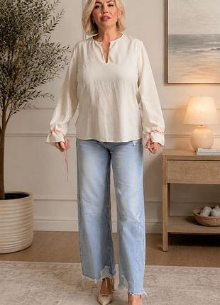 Статусна блуза dorothee schumacher 100% шовк