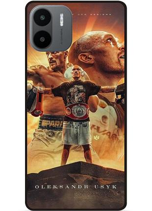 Чехол силиконовый бампер для xiaomi redmi a2 с рисунком усик бокс украина