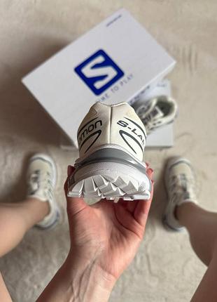 Кросівки salomon xt-6 s-lab beige (люкс якість)