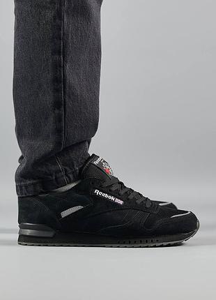 Reebok classic m all black 3
