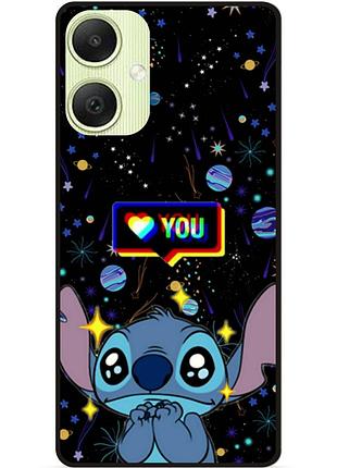 Силіконовий бампер чохол для samsung a06 стіч stitch