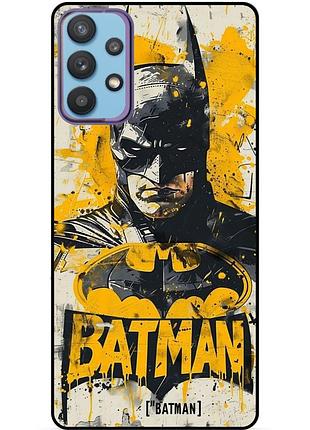 Чехол силиконовый бампер для samsung a23 с рисунком batman dc бэтмен