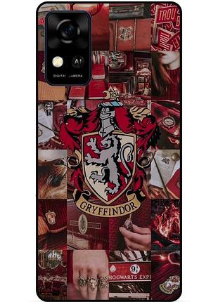 Чохол силіконовий бампер для zte blade a31 з малюнком ґрифіндор gryffindor гаррі поттер harry potter