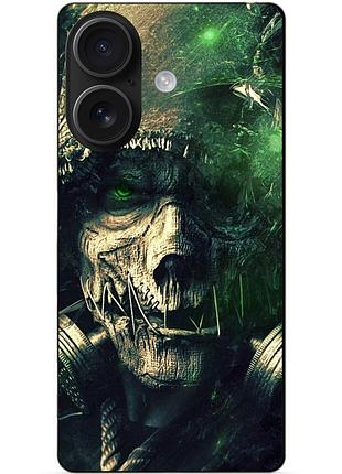 Чехол силиконовый бампер для iphone 16 с рисунком сталкер пугало джо́натан крейн бэтмен