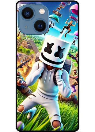 Силіконовий чохол бампер для iphone 14 з малюнком фортнайт fortnite