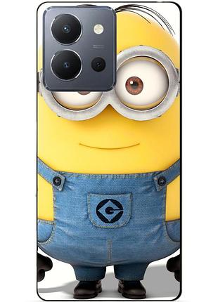 Силиконовый чехол бампер для vivo y36 с рисунком миньон стюарт minion