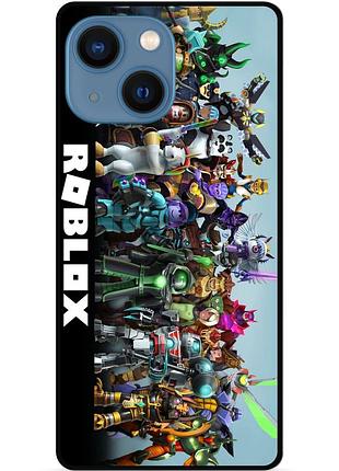 Силіконовий чохол бампер для iphone 13 з малюнком roblox роблокс