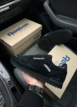 Reebok classic m all black 5