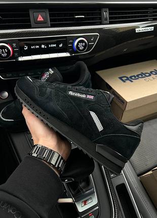 Reebok classic m all black 10