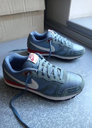 Кросівки шкіряні nike air waffle trainer