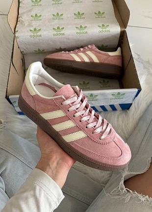 Жіночі кросівки adidas handball spezial orchid pink white