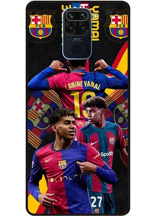 Силіконовий чохол бампер для xiaomi redmi note 9 з малюнком ламин ямаль lamine yamal barcelona