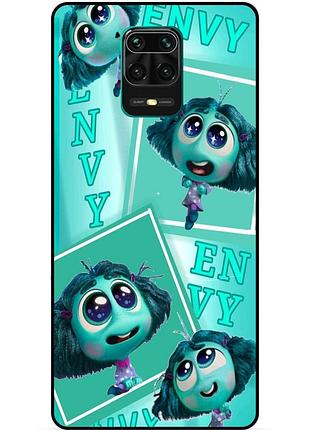 Силіконовий чохол бампер для xiaomi redmi note 9s з малюнком головоломка