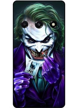 Чехол силиконовый бампер для xiaomi redmi a3 с рисунком joker джокер