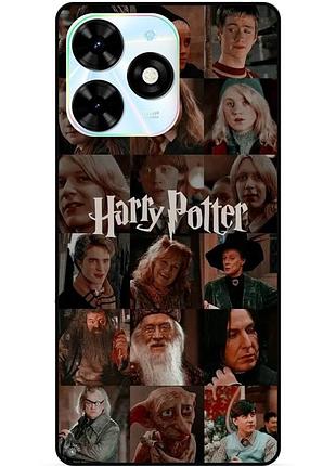 Чехол силиконовый бампер для tecno spark 20 pro с рисунком harry potter гарри поттер