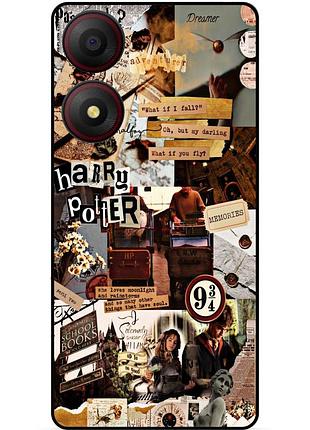 Чехол силиконовый бампер для zte blade a34 гарри поттер harry potter