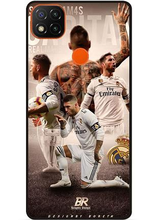 Силіконовий чохол бампер для zte blade 20 smart з малюнком sergio ramos серхио рамос real madrid