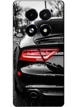 Чехол силиконовый бампер для tecno spark 30 pro с рисунком audi ауди машина авто