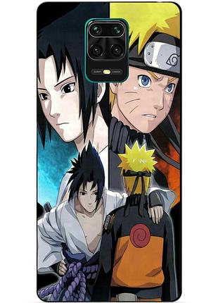 Чехол силиконовый бампер для xiaomi redmi note 9s с рисунком наруто узумаки naruto