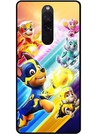 Силиконовый чехол для xiaomi redmi 8 с картинкой щенячий патруль