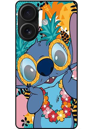 Силіконовий бампер чохол для iphone 16 з малюнком стіч stitch