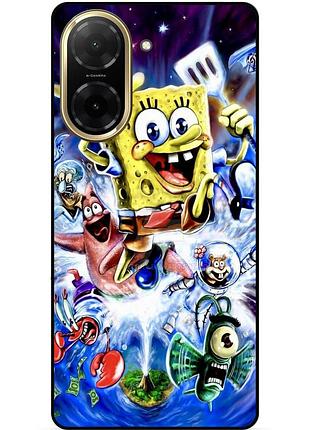 Силиконовый чехол бампер для xiaomi redmi a5 с картинкой губка боб sponge bob