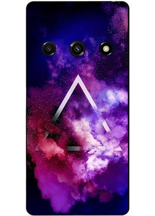 Чехол силиконовый бампер для xiaomi redmi a3 с рисунком космос галактика