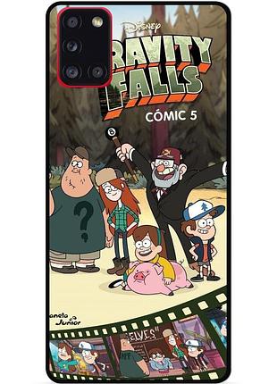 Силиконовый чехол бампер для tecno spark 7 с рисунком гравити фолз gravity falls